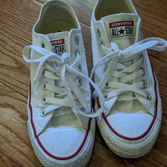 White Converse - Picture 1 of 4